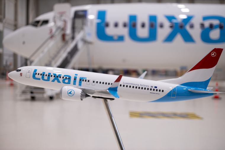 8 PHOTOS COMMERCE Luxair reçoit ses deux premiers Boeing 737-8 Thierry Labro • 28.08.2026