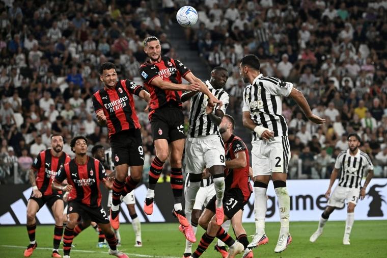Serie A: La Juventus Turin et l'AC Milan restent dos à dos