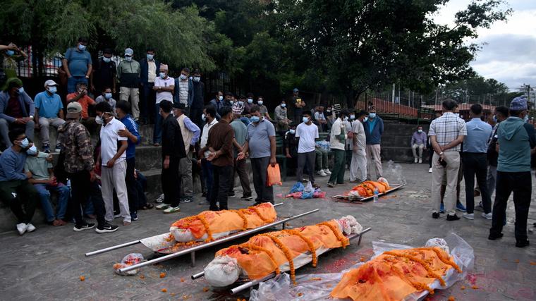 1.204 morts et 4.216 disparus: Le bilan de la crue au Népal s'alourdit