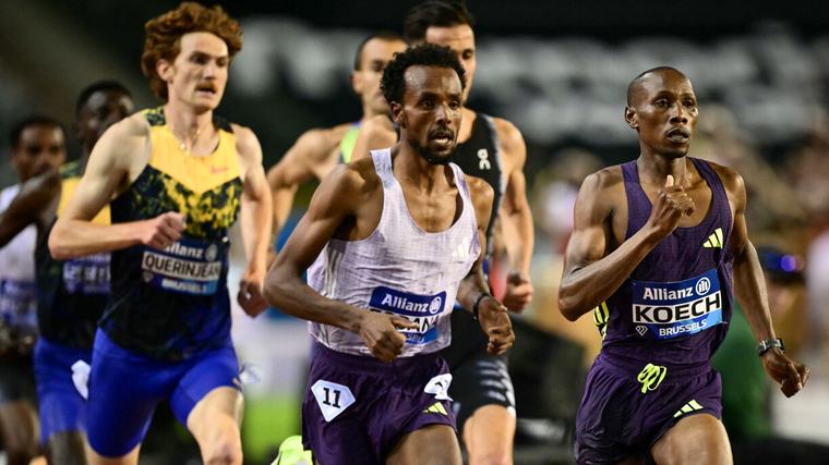 Diamond League: Finall: 4. Plaz fir Patrizia van der Weken a Ruben Querinjean
