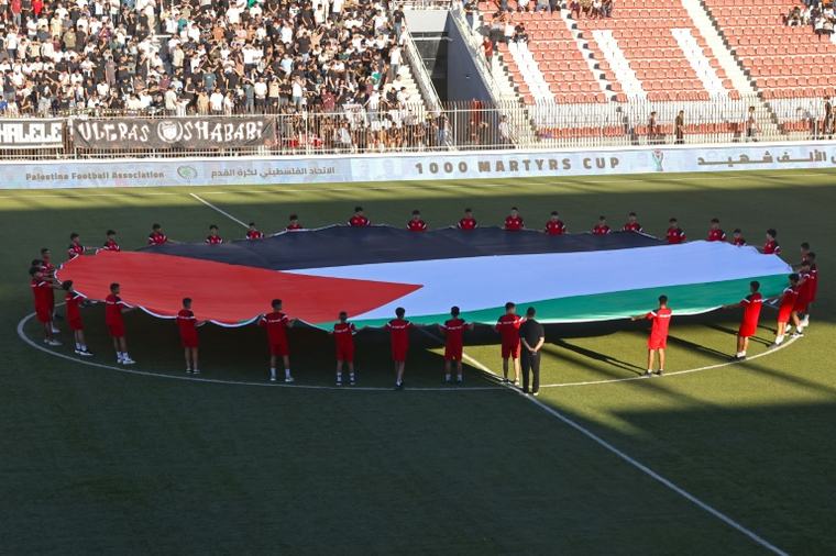 Bittersweet moment: With joy and grief, Palestinian football marks return