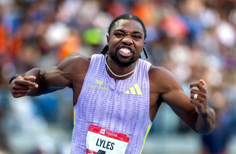 100-meter champion: Lyles ends season before Budapest due to injury flare ups