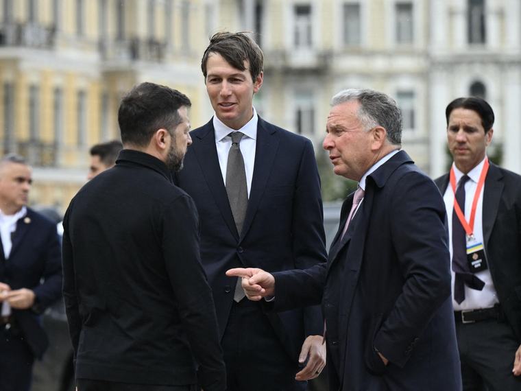 US-Vermittler Witkoff und Kushner erstmals in Kiew