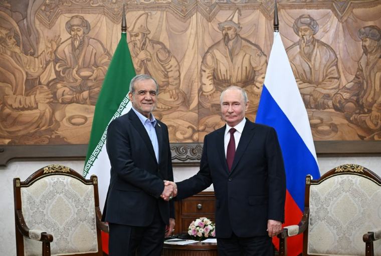 Strait of Hormuz remains key point of contention: Iran president urges return to truce, hails Russian support