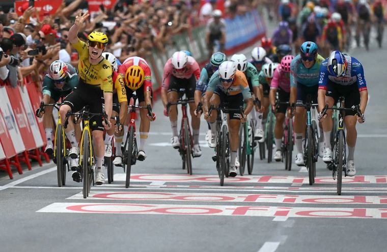 Vuelta: 11. Etapp: Matthew Brennan wënnt fir d'Drëtt, Enric Mas weider am Rouden Trikot