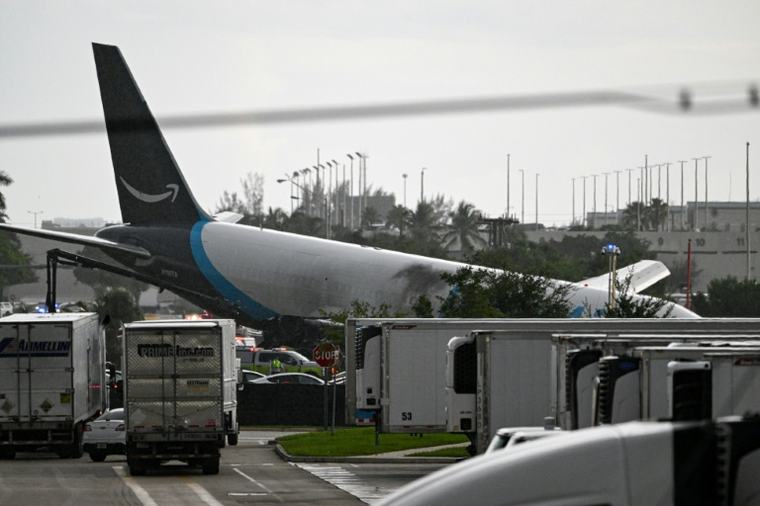 Crashed and caught fire: Five dead, five injured after Amazon cargo plane overshoots Miami runway