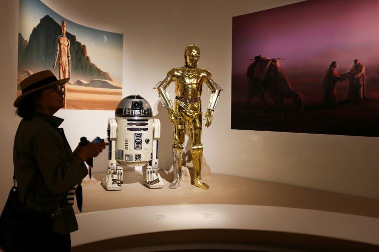 Legendary Star Wars creator: George Lucas unveils art galaxy at his new LA museum