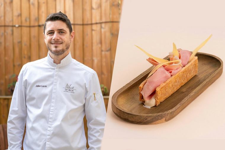 Avec le Crousti, Julien Lucas, premier chef étoilé à passer par Wolt