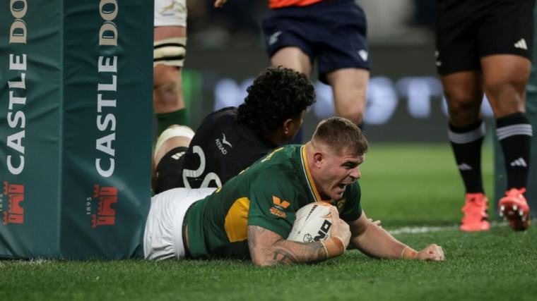 Rugby: South Africa dominate New Zealand in second half to lead series