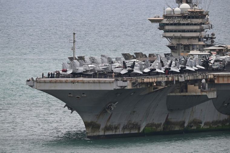 First port call in nine months: 5,000 US sailors arrive in Thailand after months at sea