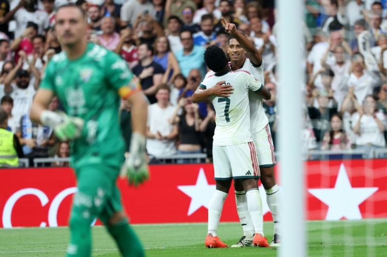 Bellingham, Mbappe fire as Real Madrid ease to Malaga win