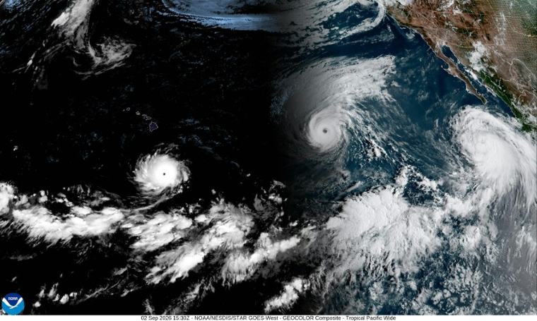 Category 5 storm: Rare train of Pacific cyclones fueled by historic El Nino